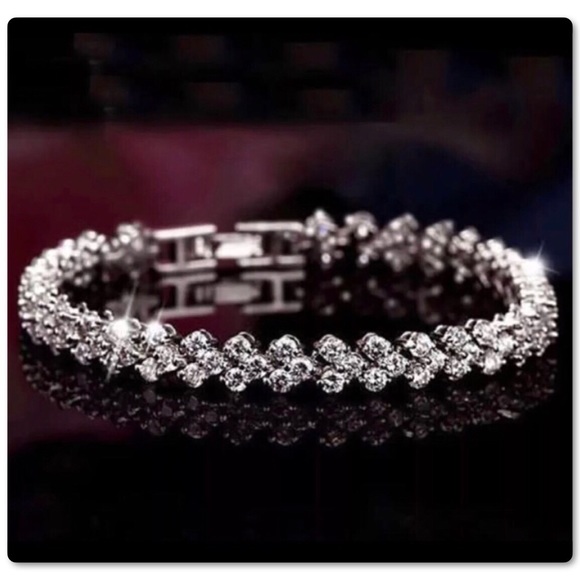 Pretty Girl Swag Jewelry Jewelry - BLING! Gorgeous Multi Crystal Tennis Bracelet